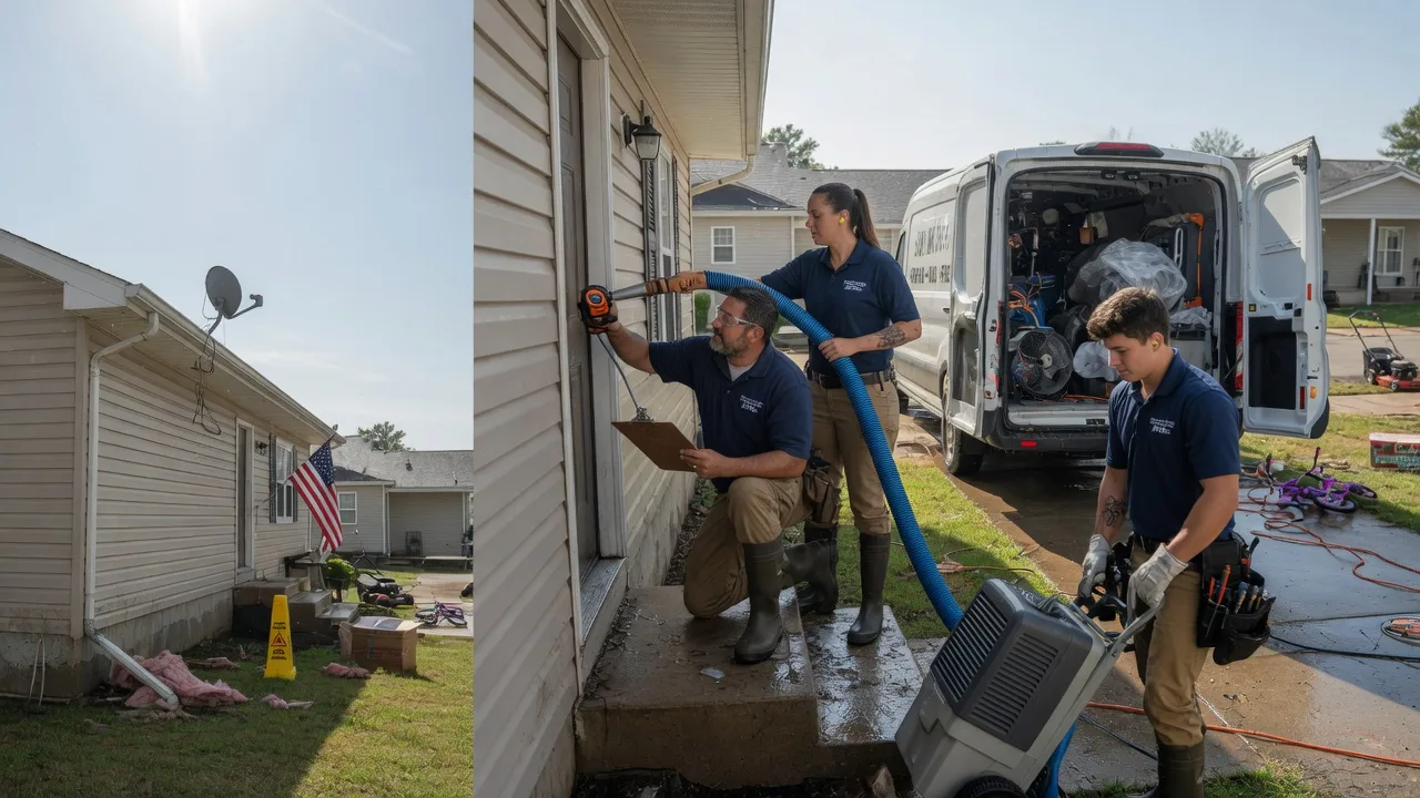 Ceiling Water Damage Restoration in Morrisville, NY near me
